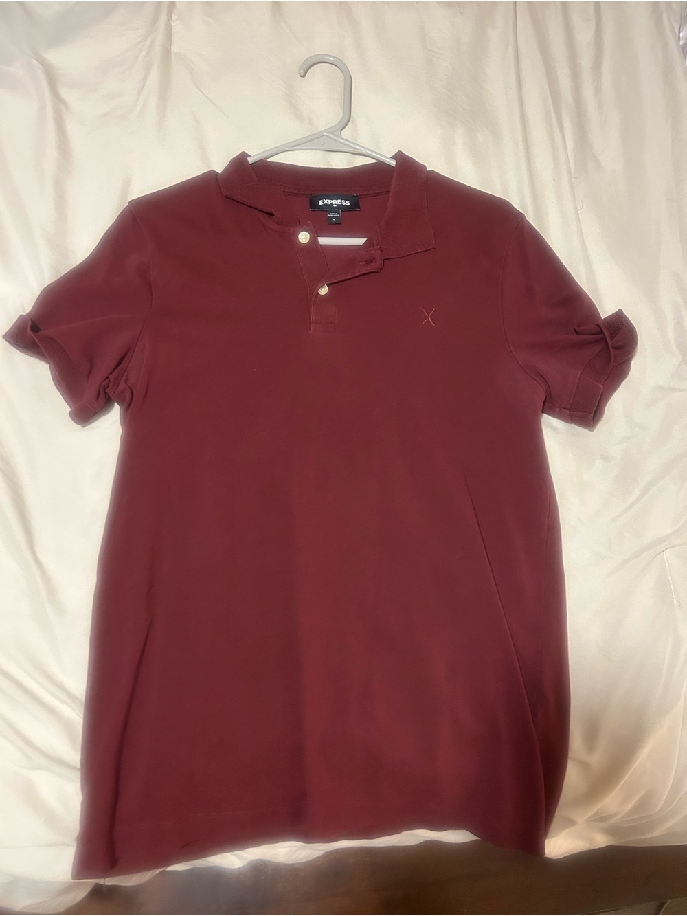 Express Men’s Polo Shirt - Burgundy